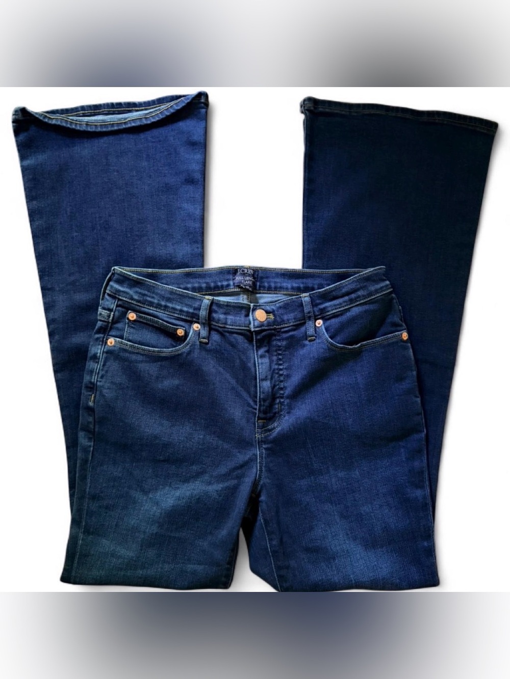 J. Crew Women's Indigo Straight-Leg Jeans